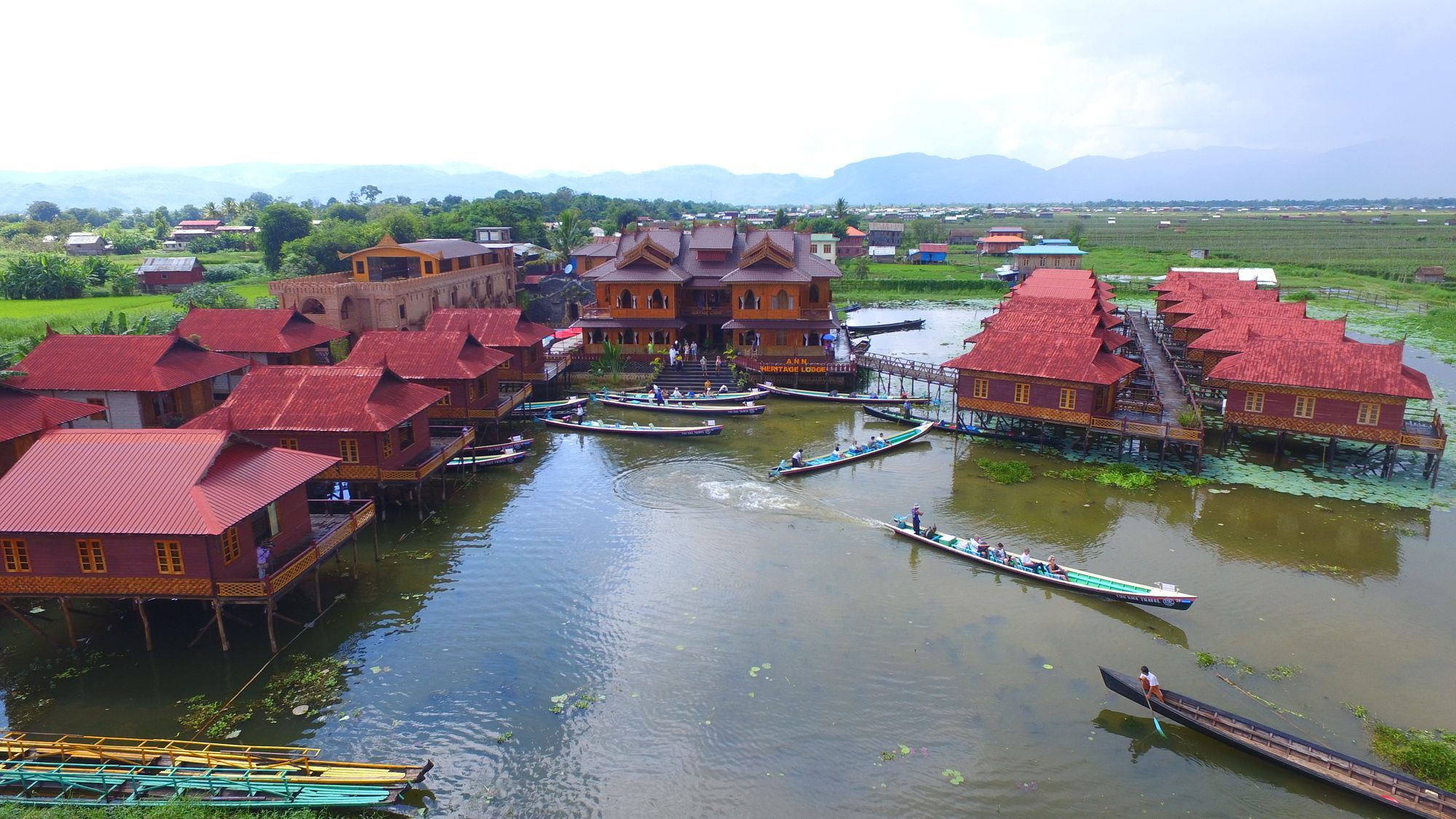 Ann Heritage Lodge Inle Lake Eksteriør billede